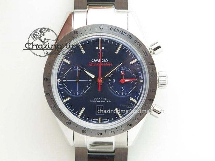 0123 StreetReady 2018 Seamaster Diver 300M VSF 1:1 Best Edition Blue Ceramic Gray Dial on Blue Rubber Strap A8800 V2 (Black Balance Wheel) 7963